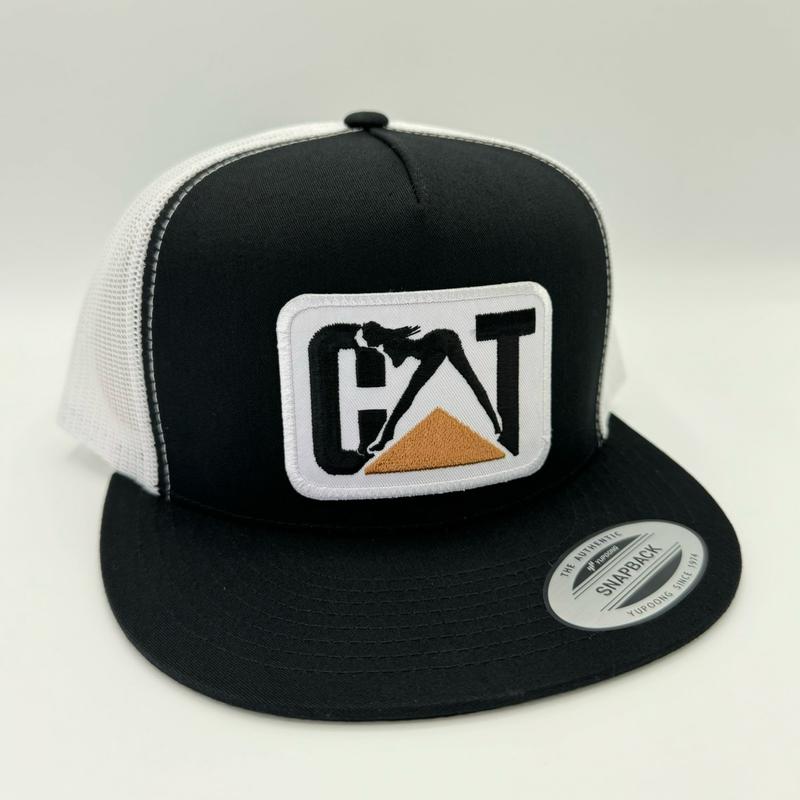 KAT Hat - Multiple Color Options, Flat Bill and Curved Bill, Adjustable Snapback Closure