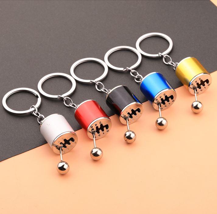 4 PACK Stick Shift Manual Transmission Keychain Fidget Toy | 6 Speed Gear Shift