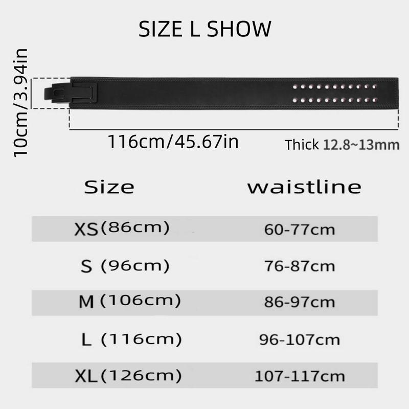 Waist Belt for Men & Women, 1 Count Waist Support Belt, Fitness Waist Belt for Squat, Hard Lifting, Training Waist Belt, Sports Waist Belt