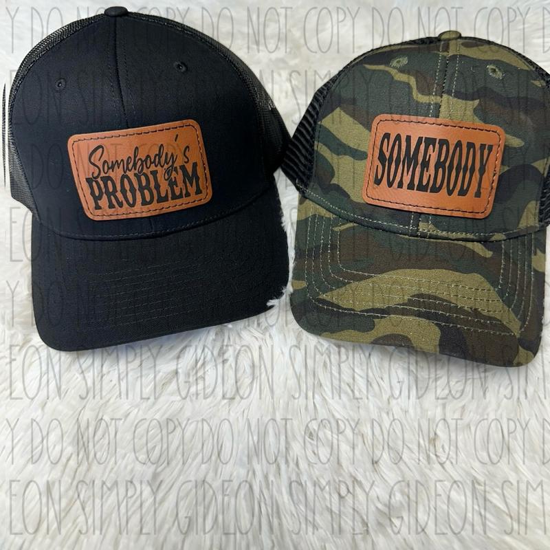 Somebody's Problem Hat Bundle Snapback His and her hats