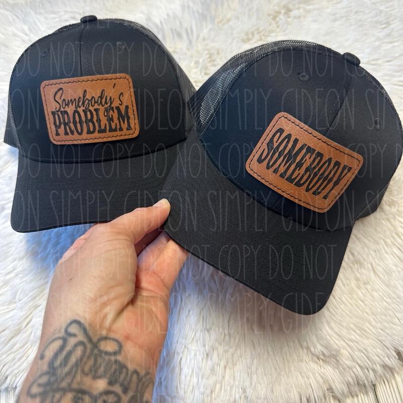 Somebody's Problem Hat Bundle Snapback His and her hats