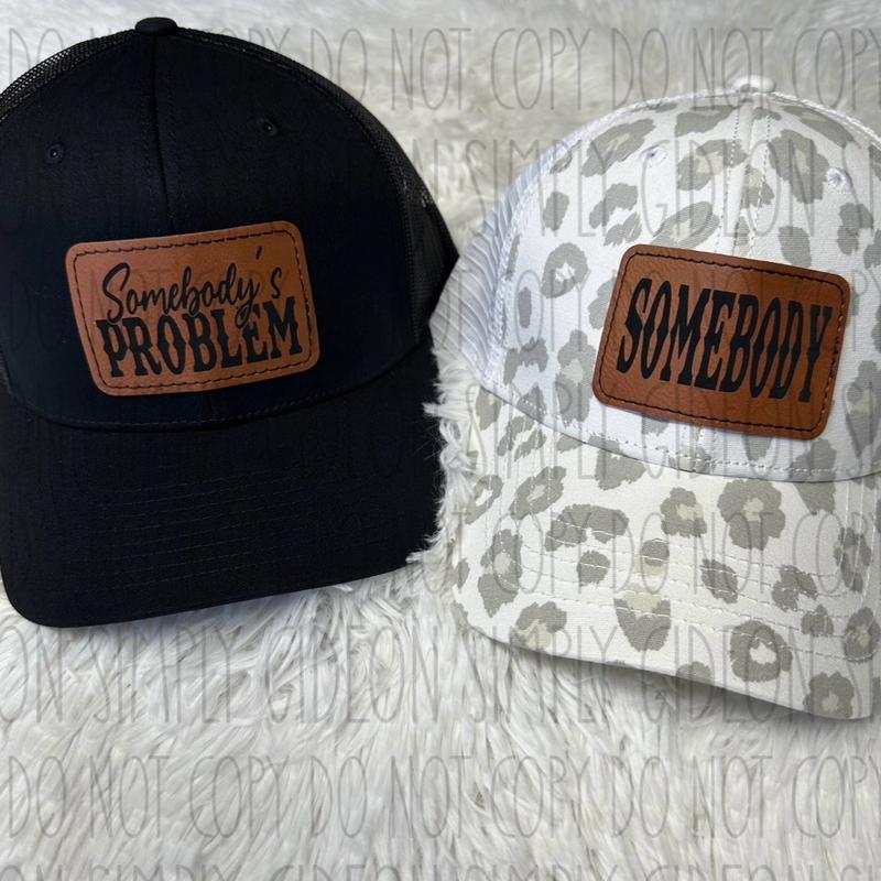 Somebody's Problem Hat Bundle Snapback His and her hats