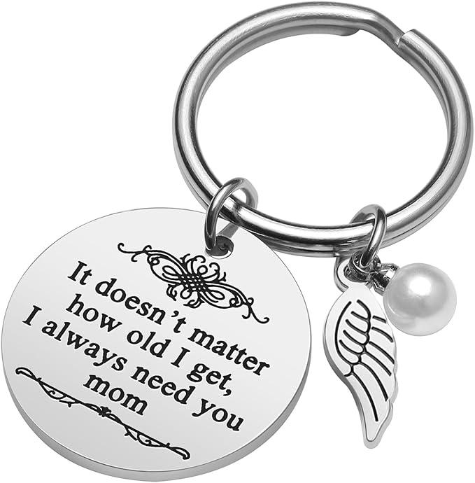 Mom Keychain, Mom Christmas Gifts from Daughter & Son – Perfect for Mother’s Day, Birthday, Valentine’s Day