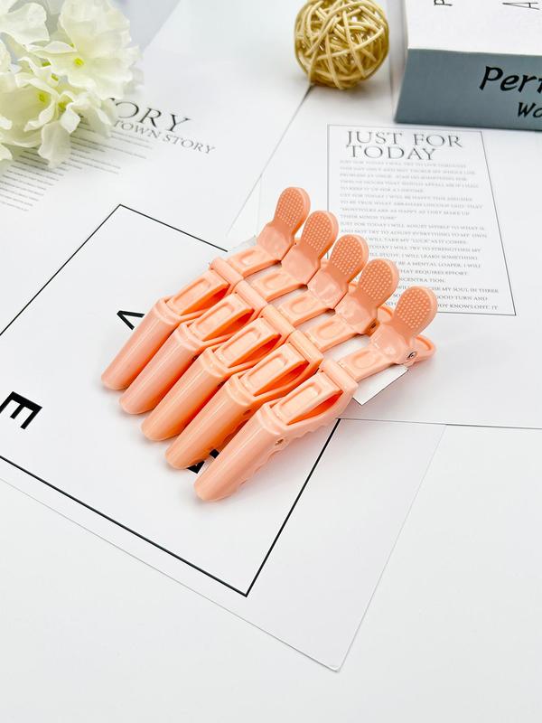 Solid Color Hair Cutting Clips, Hair Styling Clips, Hairdressing Clips for Women Girls, Professional Hairdressing Tools for Salon & Barber Shop, Hairstyles Ideas for Girls