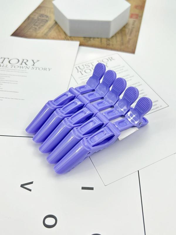 Solid Color Hair Cutting Clips, Hair Styling Clips, Hairdressing Clips for Women Girls, Professional Hairdressing Tools for Salon & Barber Shop, Hairstyles Ideas for Girls