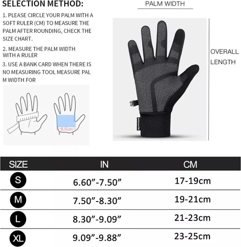 [Tiktok Top Seller] Thermal Windproof Waterproof Winter Gloves Touch Screen Warm Mittens Men Women thermal glove Thermal Windproof