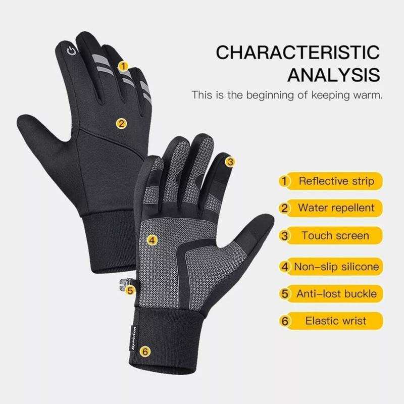 [Tiktok Top Seller] Thermal Windproof Waterproof Winter Gloves Touch Screen Warm Mittens Men Women thermal glove Thermal Windproof