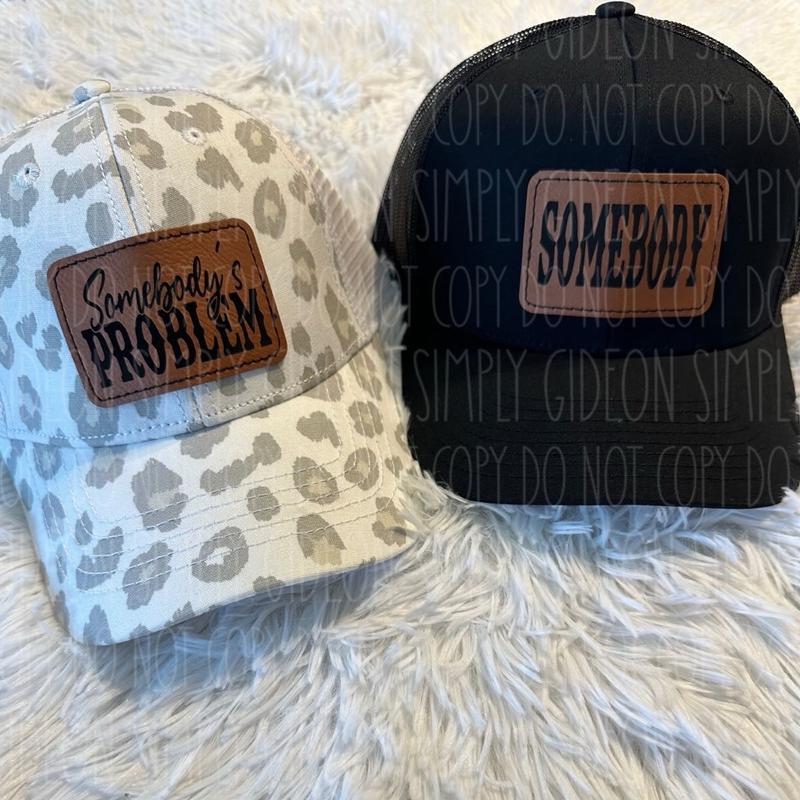 Somebody's Problem Hat Bundle Snapback His and her hats