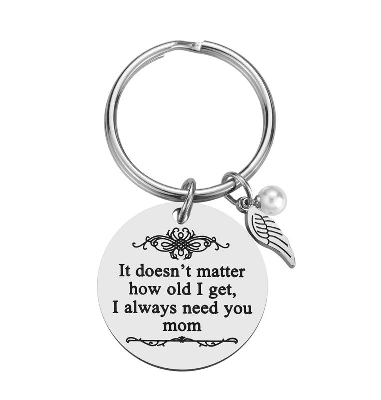 Mom Keychain, Mom Christmas Gifts from Daughter & Son – Perfect for Mother’s Day, Birthday, Valentine’s Day