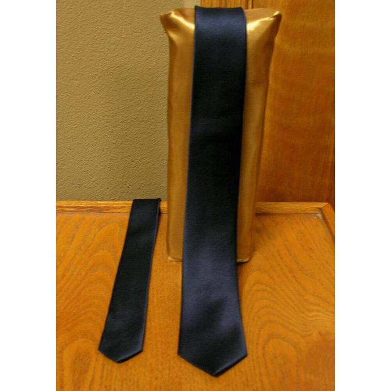 Matching skinny tie and suspenders set men's clip-on x back longer necktie prom