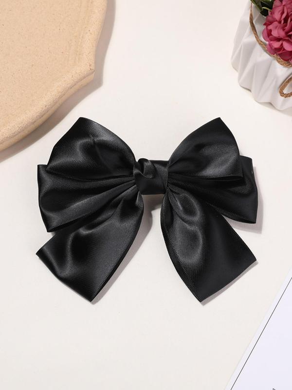 Women's Elegant Tiered Layered Bowknot Design Hair Clip, Cute Trendy Franch Style Hair Clip, Chic Gorgeous Hair Accessories for Hairstyle Decor