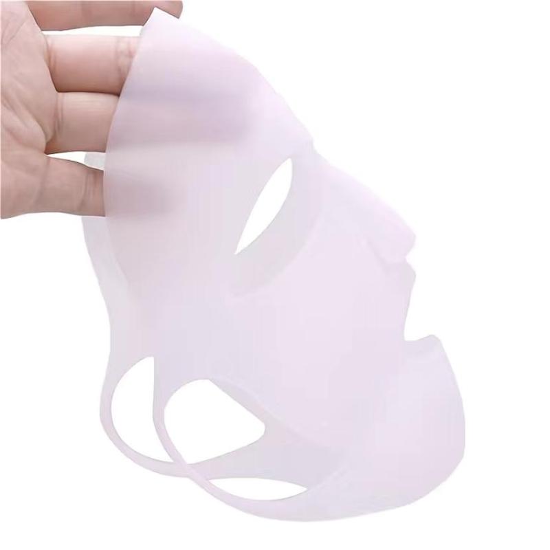 Silicone Face Mask, Reusable Ear Hook Mask, Professional Makeup Accessories For Women