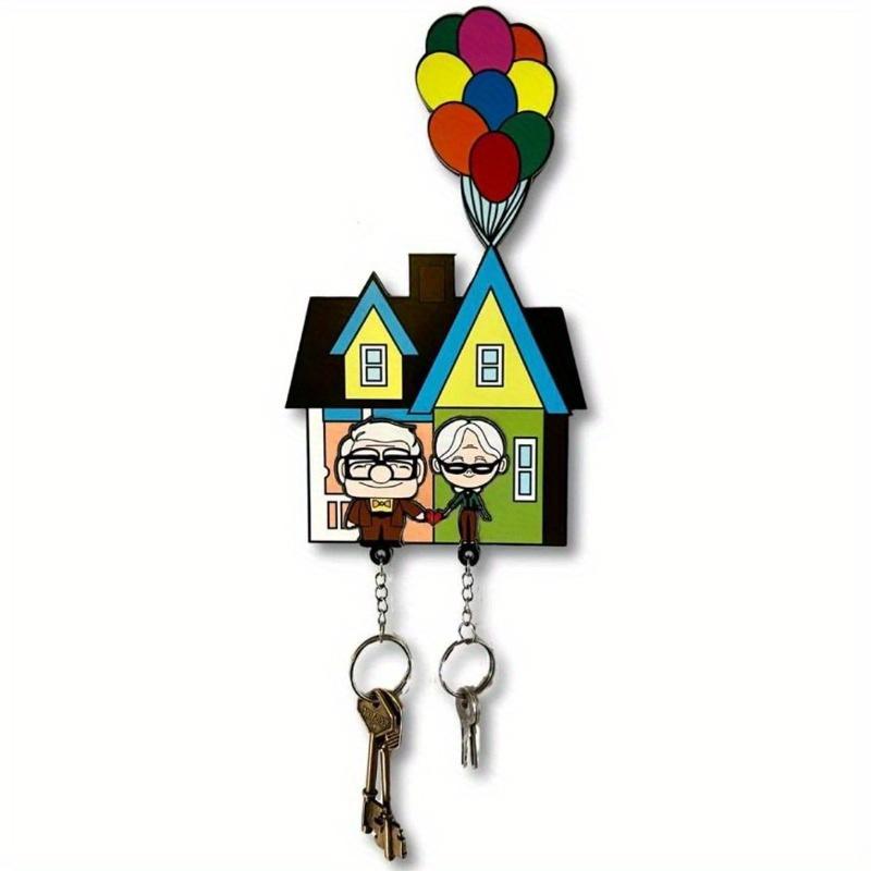 Couple Keychain For Him And Her - Housewarming Gifts New Home - House Keychain Couple Anniversary Gift