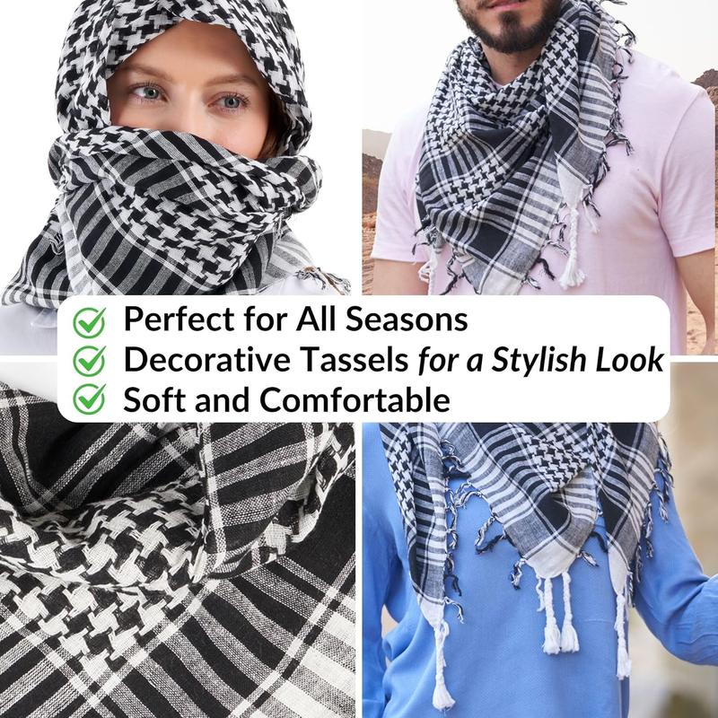 Keffiyeh Tactical Military Scarf Head Neck Face Wrap