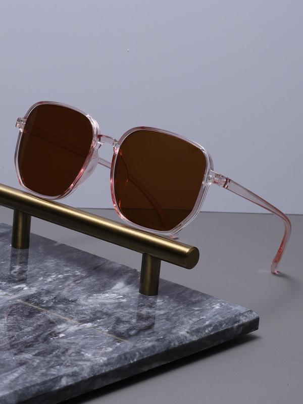 Simple Sunglasses For Everyday Use, Summer Square Frame Fashion Sunglasses, Travel Accessories