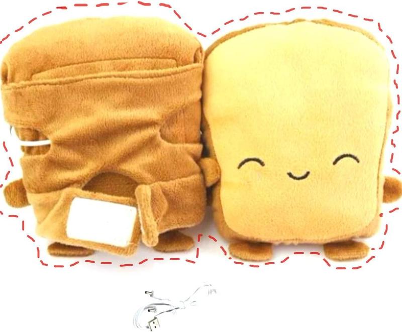 USB Hand Warmers Cute USB Heating Gloves Half Wearable Fingerless 5V USB  Heated Hand Warmer Gloves with Gift Box for Women and  Winter Fashion (Yellow)