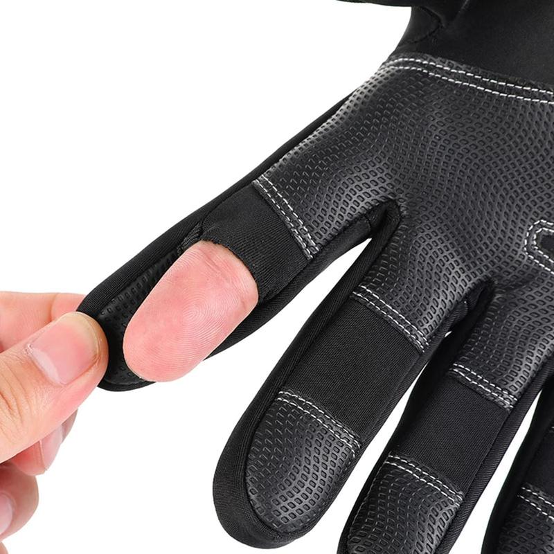 Mens Winter Gloves Touchscreen Winter Running Gloves Hiking Gloves Cycling Gloves for Men for Cold WeatherandSport