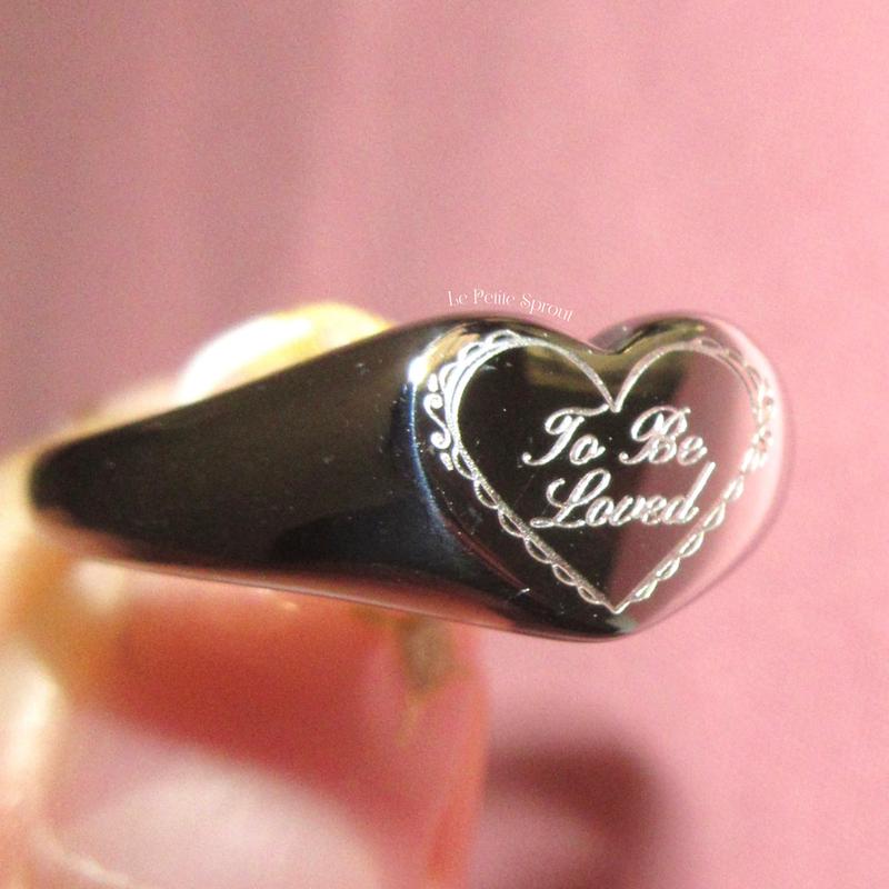 To Be Loved Dainty Ring