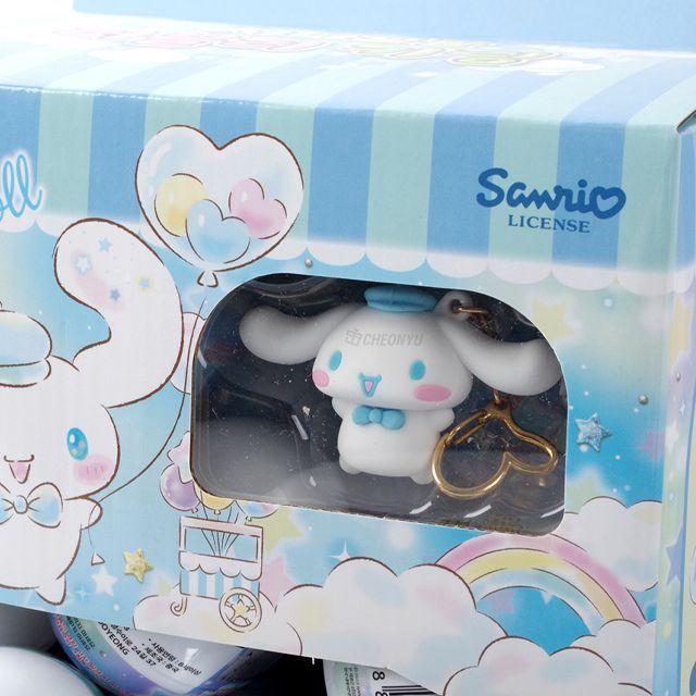 Sanrio Cinnamoroll Random KeyRing, Bag Charm,Key Holder Acc, Birthday Gift, Kawaii, Anime Goods, Mistery Eggs cute keychain