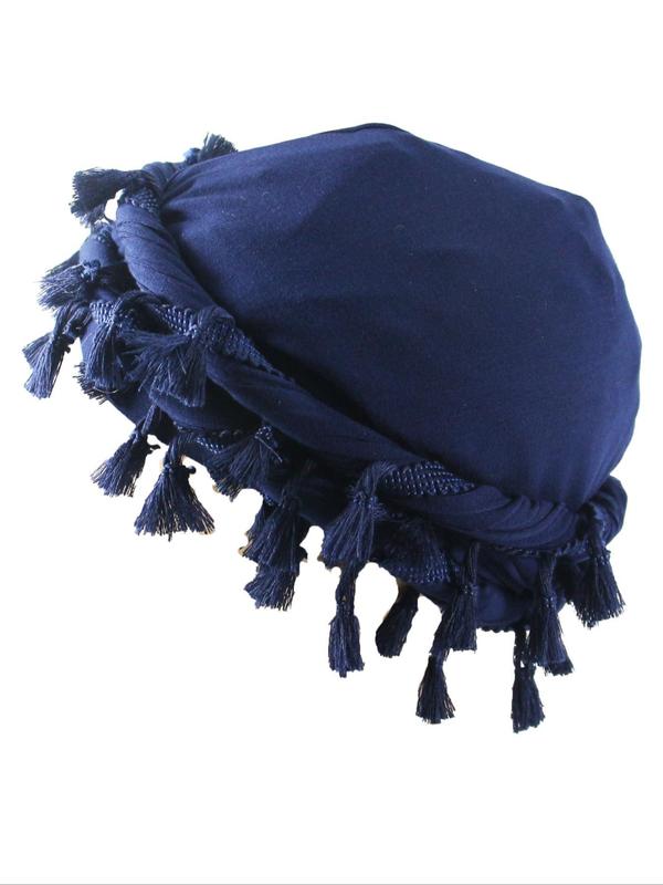 Summer Street Style Tassel Design Turban Hats for Men, Hiphop Turban Hat, Vintage Hats, Men's Hats for Daily Wear, Hats for Summer Back To School Birthday Outfit