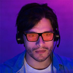 Blue Light Blocking Gaming Glasses ESports Computer Gamer Glasses