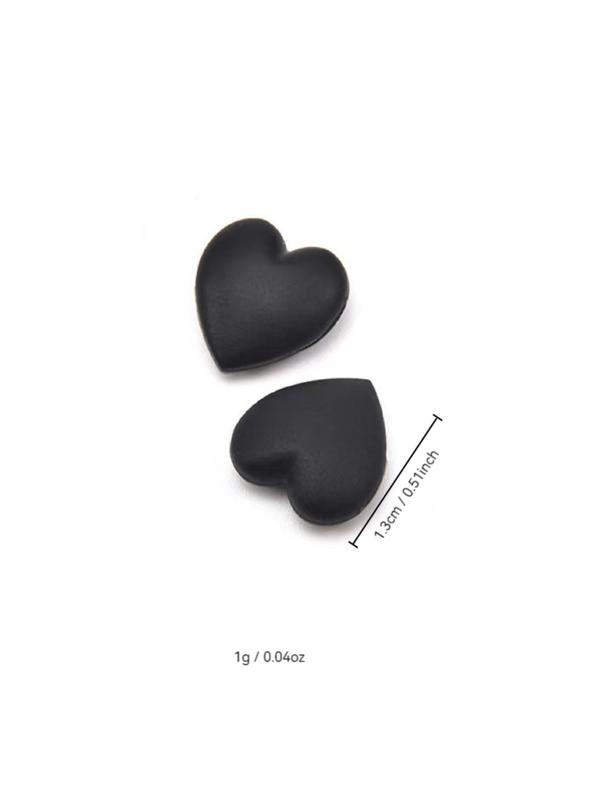 Heart Shaped Anti-slip Glasses Ear Hook, Silicone Anti-slip Glasses Leg Cover, Fashion Eyewear Accessories for Men & Women