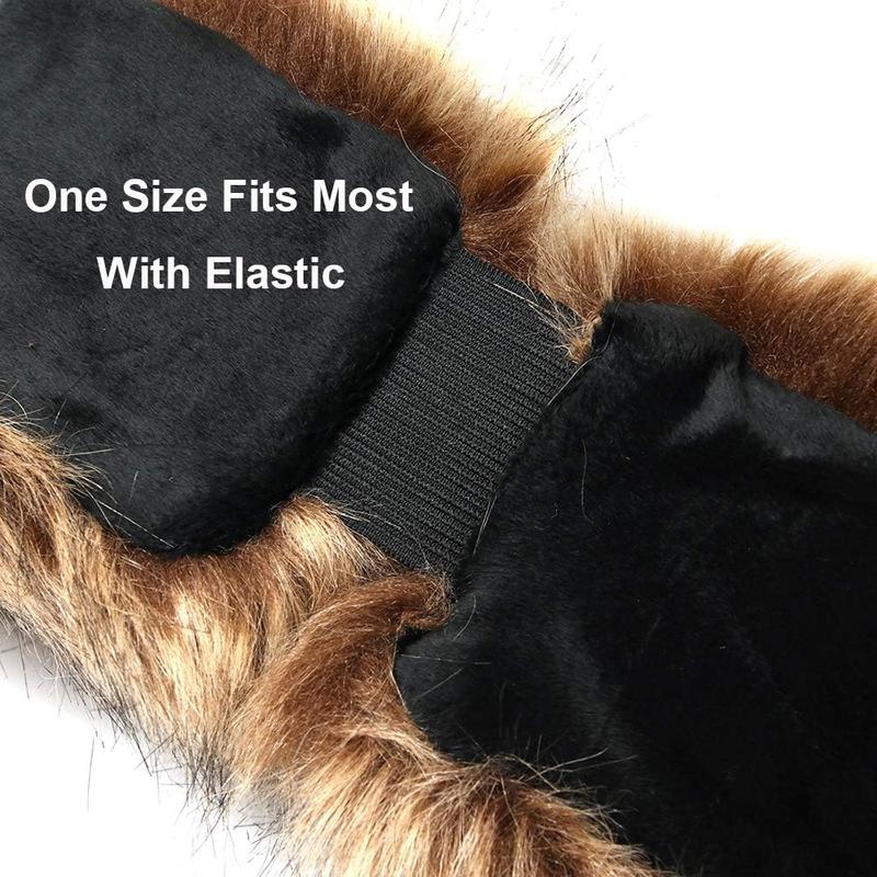 Faux Fur Headband Stretch Women's Winter Earwarmer Earmuff