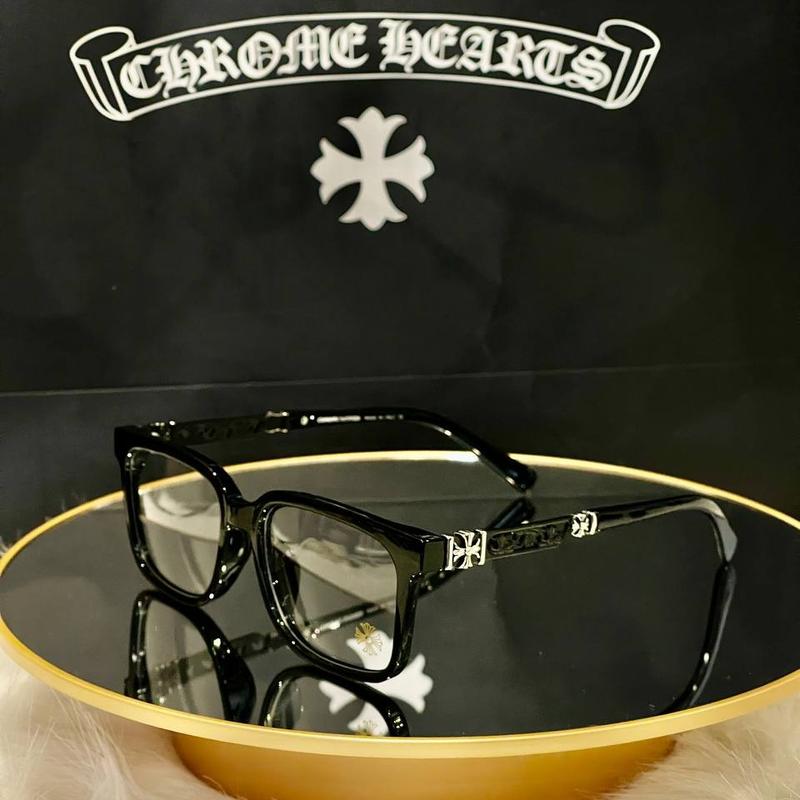 Unisex Chome Hear Eyewear Frames - Retro Oval Full Rim Photochromic Lens, Trendy Fashion Glasses Frames ,Hot Trend 2024