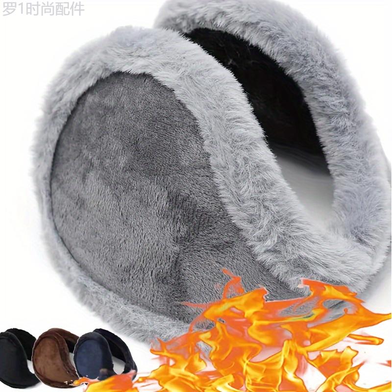 Thermal Fleece Earmuffs - Winter Ear Warmers for Outdoor Sports, Cold Weather, and Everyday Use - Soft, Breathable, and Adjustable for Women and Men