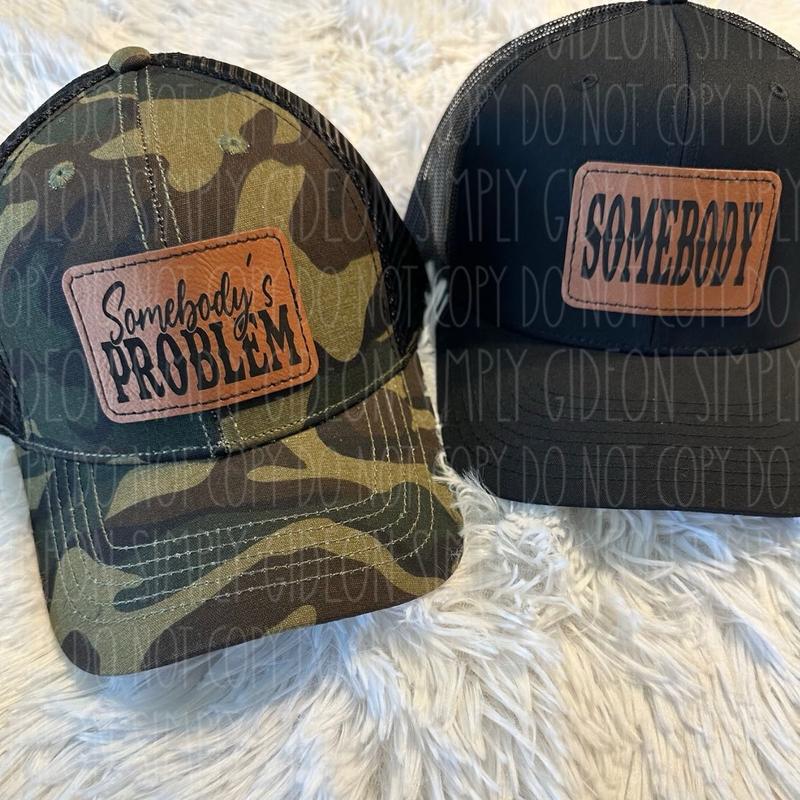 Somebody's Problem Hat Bundle Snapback His and her hats