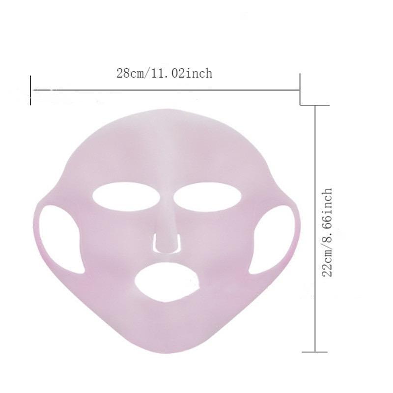 Silicone Face Mask, Reusable Ear Hook Mask, Professional Makeup Accessories For Women