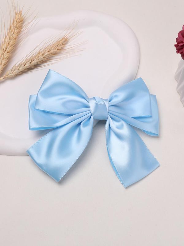 Women's Elegant Tiered Layered Bowknot Design Hair Clip, Cute Trendy Franch Style Hair Clip, Chic Gorgeous Hair Accessories for Hairstyle Decor