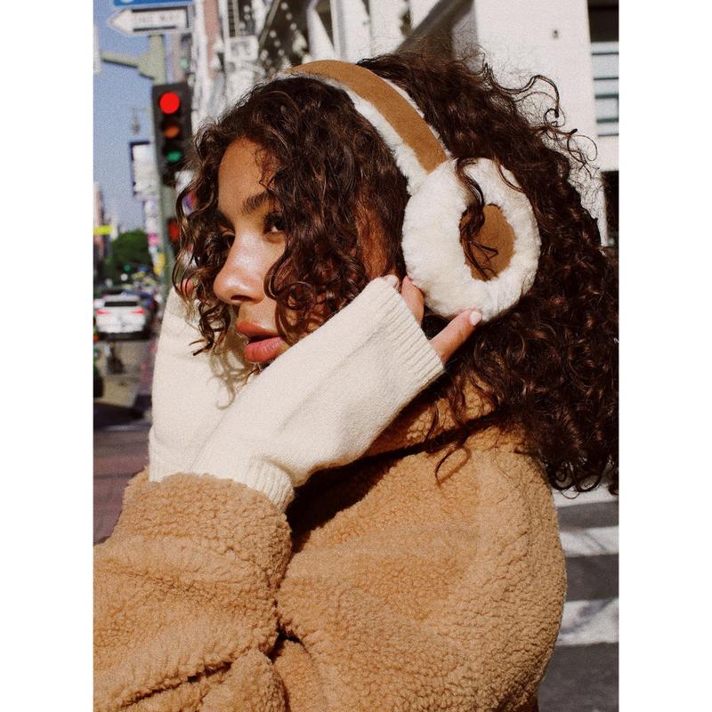 Crasey Ear Muffs Brown