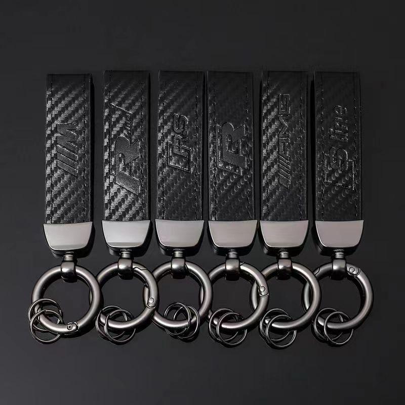 Zinc Alloy Car Keychain, M Pattern Car Key Chain, Car Key Holder For Men Women, Car Accessories