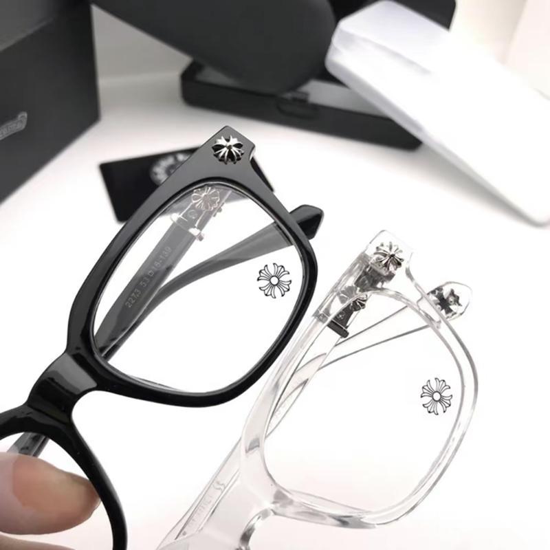 CHROME HEART SEE YOU IN TEA GLASSES FRAME HOT TREND 2024, EUROPEAN DESIGN, YOUTHFUL, PERSONALITY