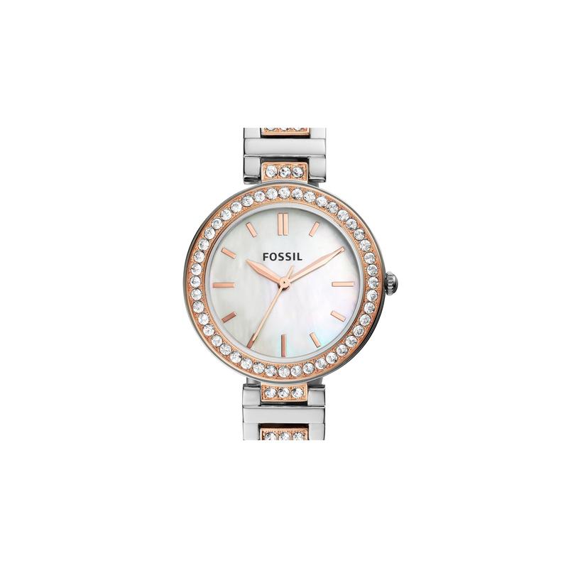 Fossil Women's Karli Three-Hand, Stainless Steel Watch