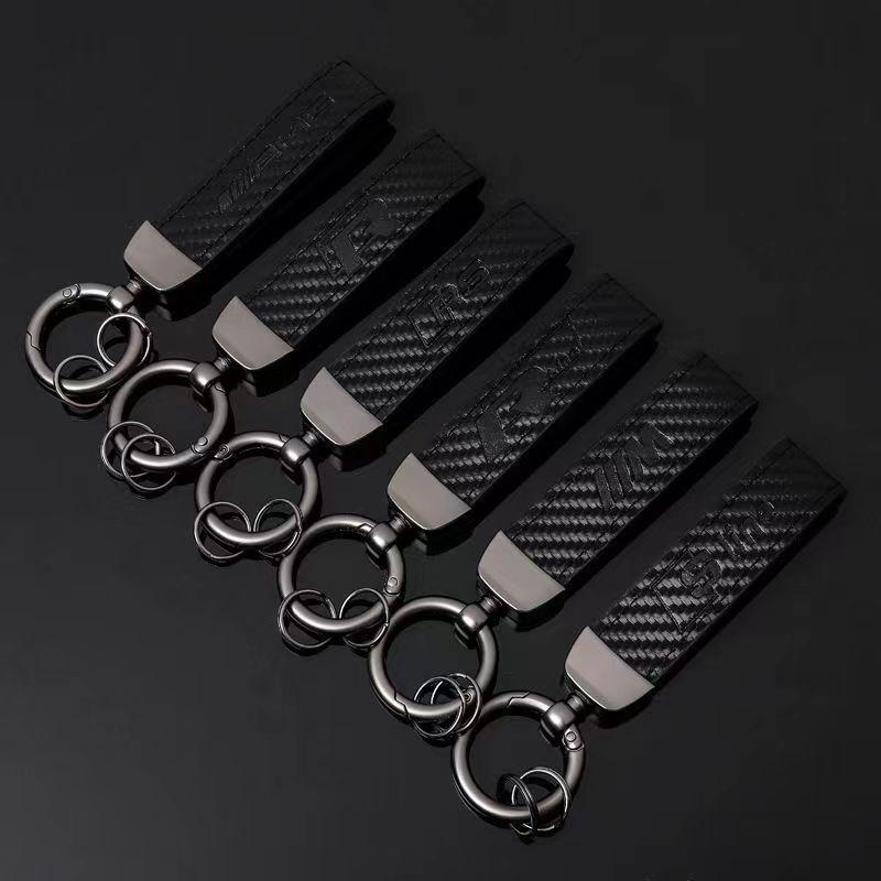 Zinc Alloy Car Keychain, M Pattern Car Key Chain, Car Key Holder For Men Women, Car Accessories