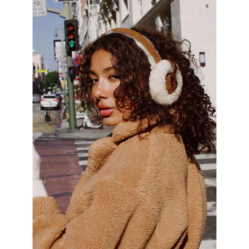 Crasey Ear Muffs Brown