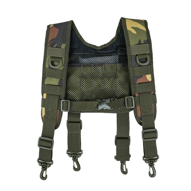 MELOTOUGH Tactical Outdoor H-Harness Duty Belt Suspenders (Battle Belt not Included) Military Adjustable Suspender For Men