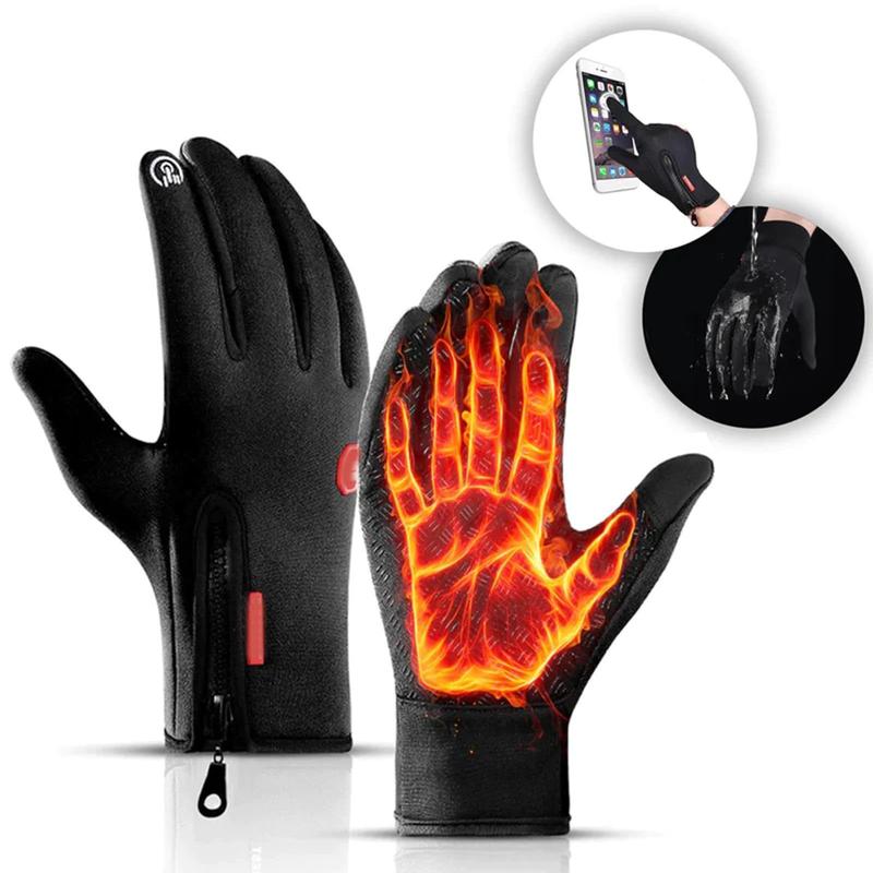 Winter Gloves Touch Screen Water Resistant Windproof Thermal Anti-Slip Lightweight Gloves  for Running Cycling Driving Hiking for Men Women