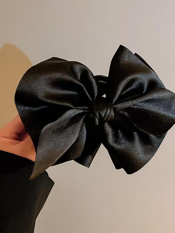 Women's Elegant Bowknot Design Hair Claw, Cute Trendy Hair Claw, Fashionable Hair Accessories for Daily & Party Hairstyle Decoration