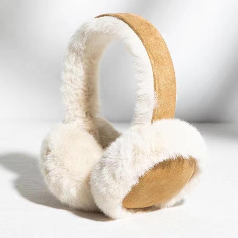 [Customer Favorite] Classic Plush Earmuffs - Soft, Warm & Cozy Winter Ear Warmers for Outdoor Activities, Dry Clean Only