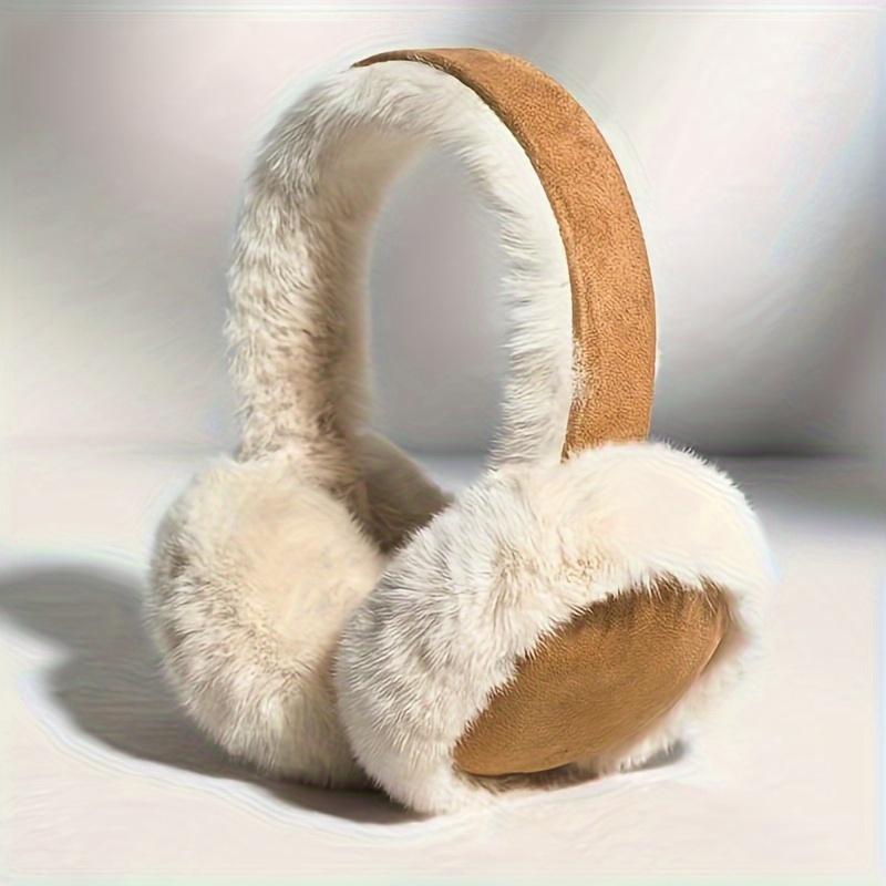 [Customer Favorite] Classic Plush Earmuffs - Soft, Warm & Cozy Winter Ear Warmers for Outdoor Activities, Dry Clean Only