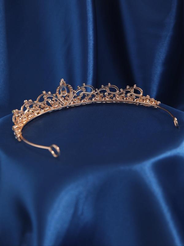 Rhinestone Crown Tiara for Wedding, Bridal Party & Formal Occasions, Elegant All-match Fashion Accessories for Women