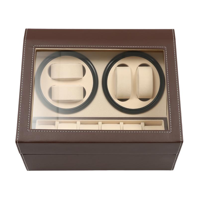 Automatic Watch Winder Motorized Rotary Watch Wobbler Luxury Watch Winder Case