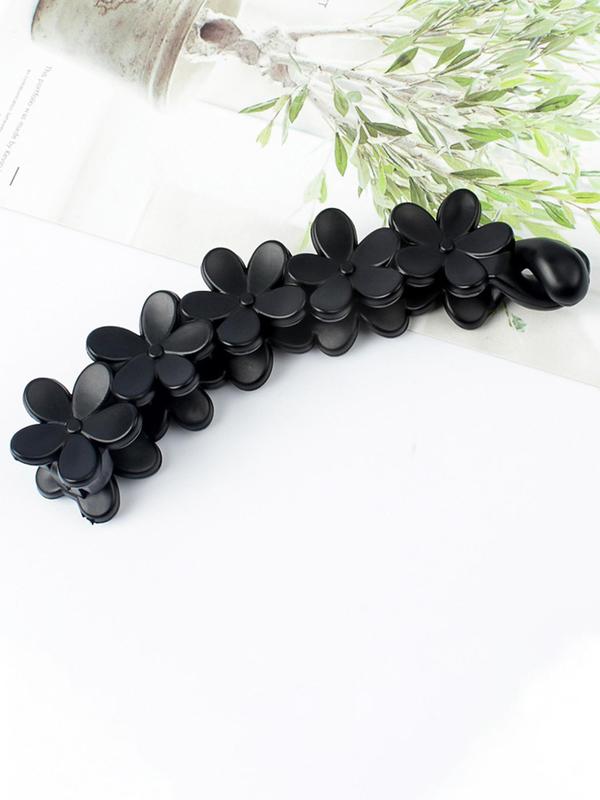 Women's Minimalist Plain Banana Hair Clip