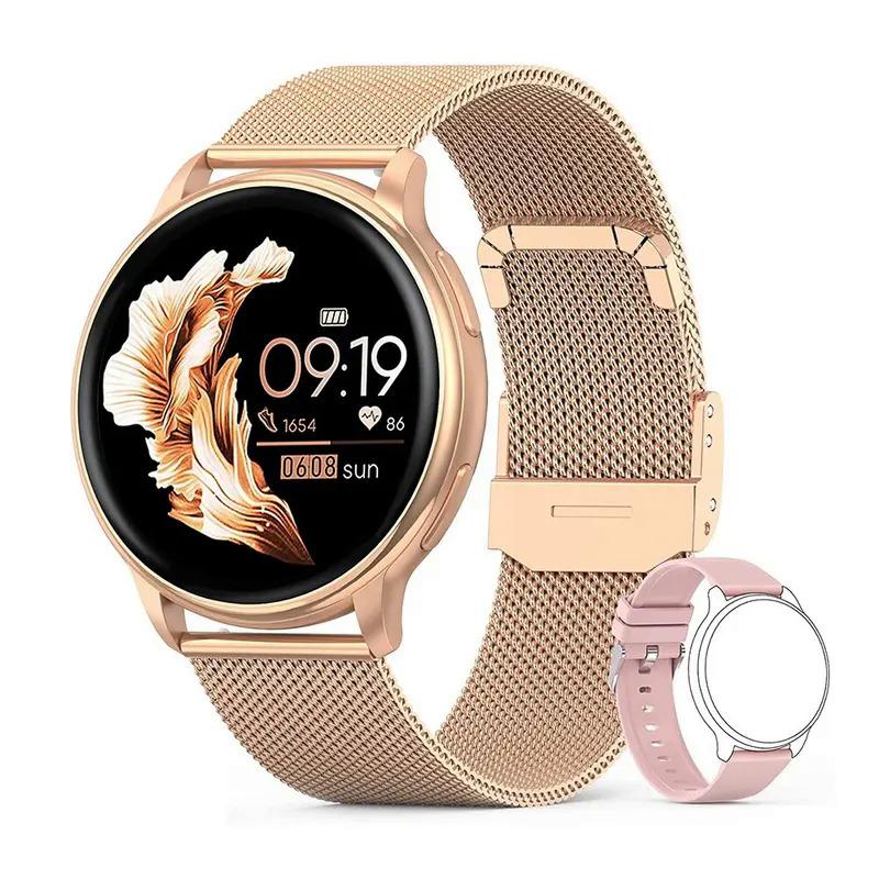 MRS Bluetooth Call Smart Watch Women Custom Dial Watches Men Sport Fitness Tracker Heart Rate Smartwatch For Android IOS Y22