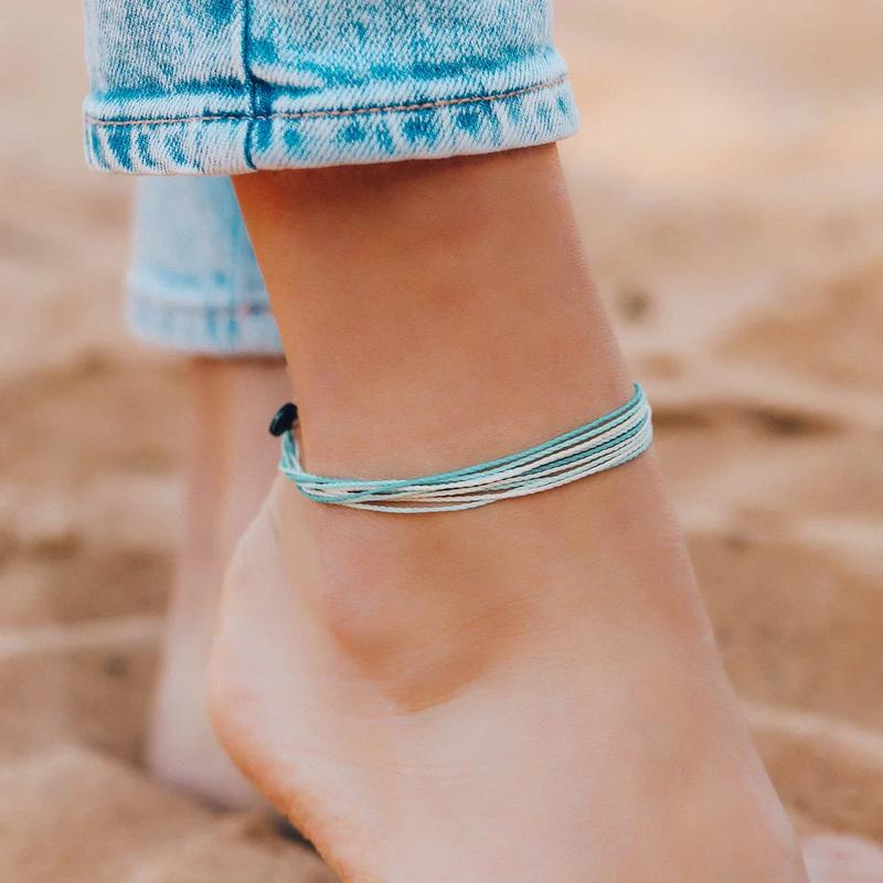 Clean Beaches CHARITY {ANKLET} + Pura Vida