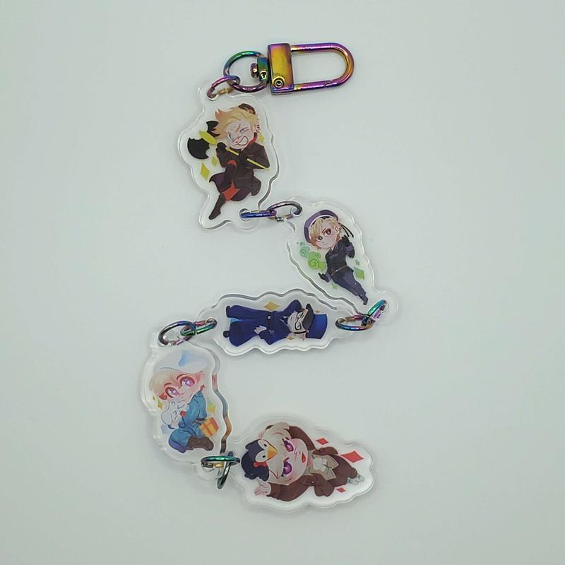 Hetalia Anime Acrylic Charms