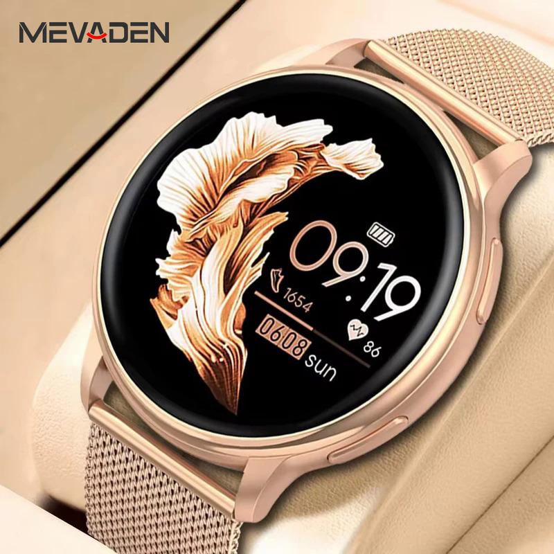 MRS Bluetooth Call Smart Watch Women Custom Dial Watches Men Sport Fitness Tracker Heart Rate Smartwatch For Android IOS Y22